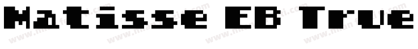 Matisse EB True Type 版字体转换